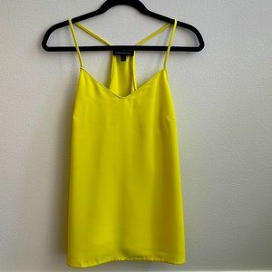 Chartreuse Banana Republic Cami